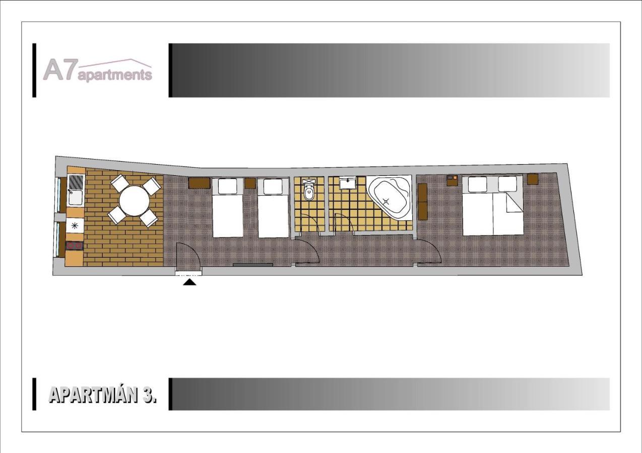 A7 Apartments Komárno Eksteriør bilde